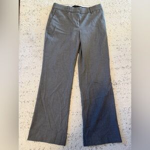 Ann Taylor Women's Grey Wide-Leg Dress Pants